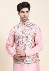 Printed Floral Pattern Modi Jacket (Coti)