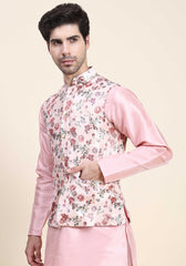 Printed Floral Pattern Modi Jacket (Coti)